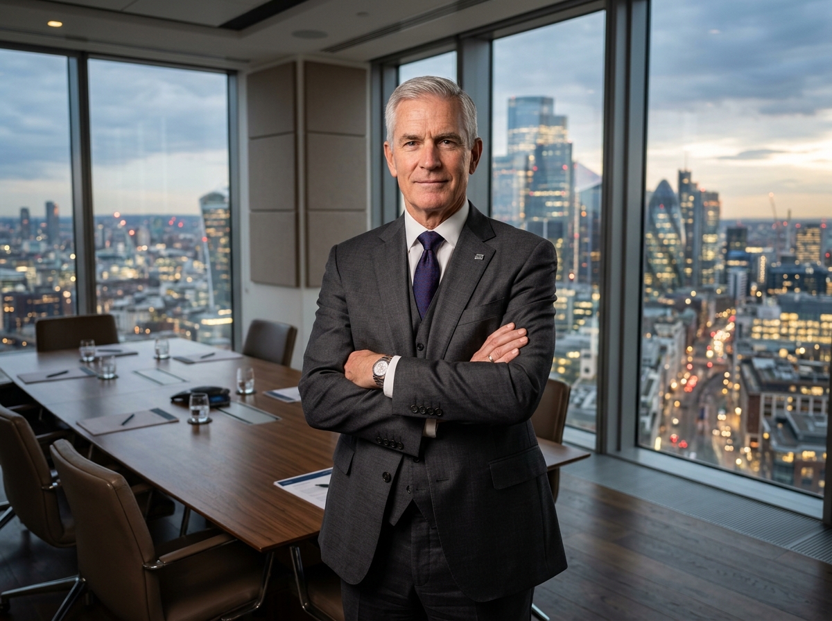 Senior male executive in boardroom for executive compensation programs